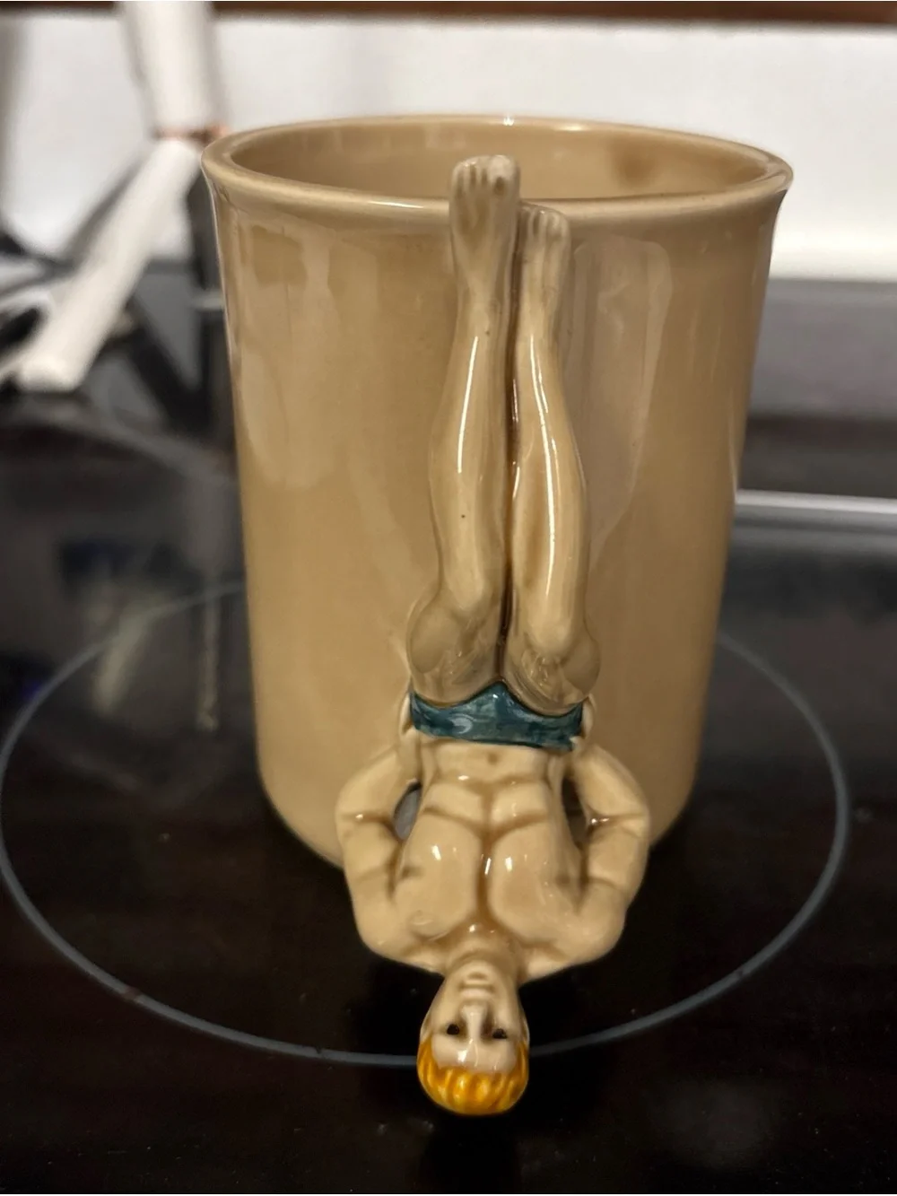 Enesco Bodybuilder Coffe Mug 1978